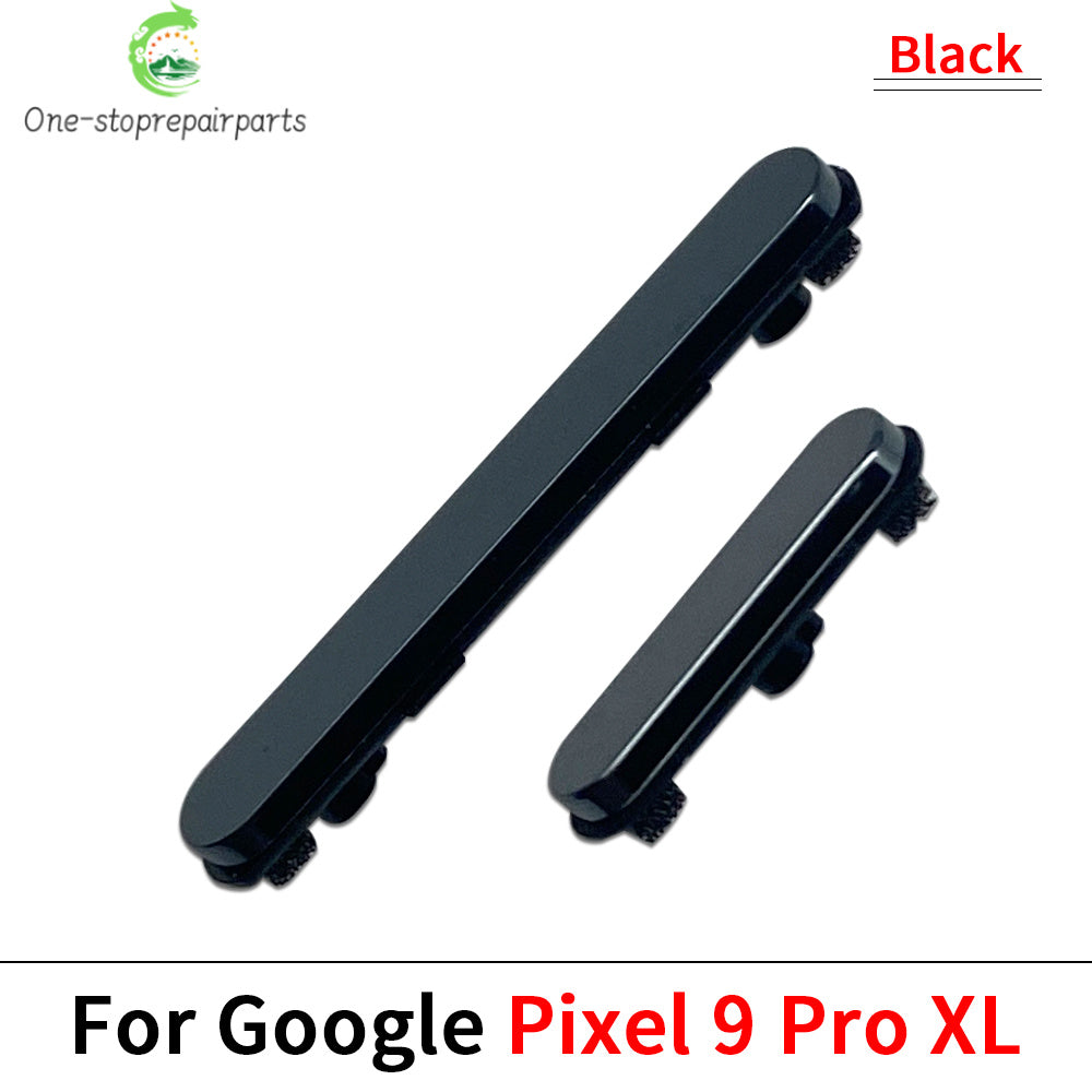 10Pcs. New For Google Pixel 9 / Pixel 9 Pro / Pixel 9 Pro XL Power Volume Side Button Key Replacement Parts Google Pixel phone repair parts