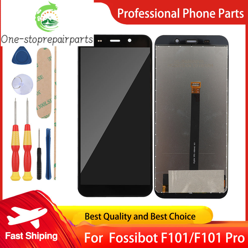Original Touch Screen for Fossibot F101 Pro LCD Display Digitizer Assembly Replacement Display LCD + Tools Other brand Phone repair parts