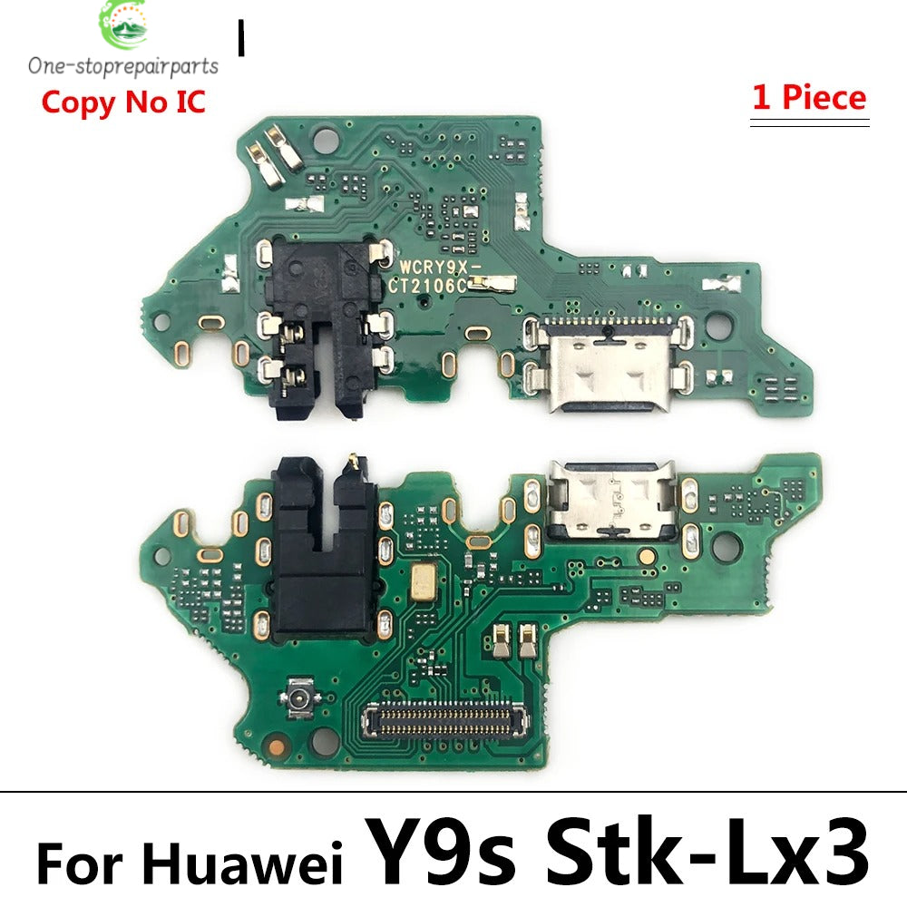 USB Charging Charge Connector Plug Dock Port Flex Cable For Huawei Y5 Y6 Y7 Y9 Prime 2017 2018 2019 Y6P Y6s Y7P Y8P Y9s Y7A 2020 Huawei phone repair parts