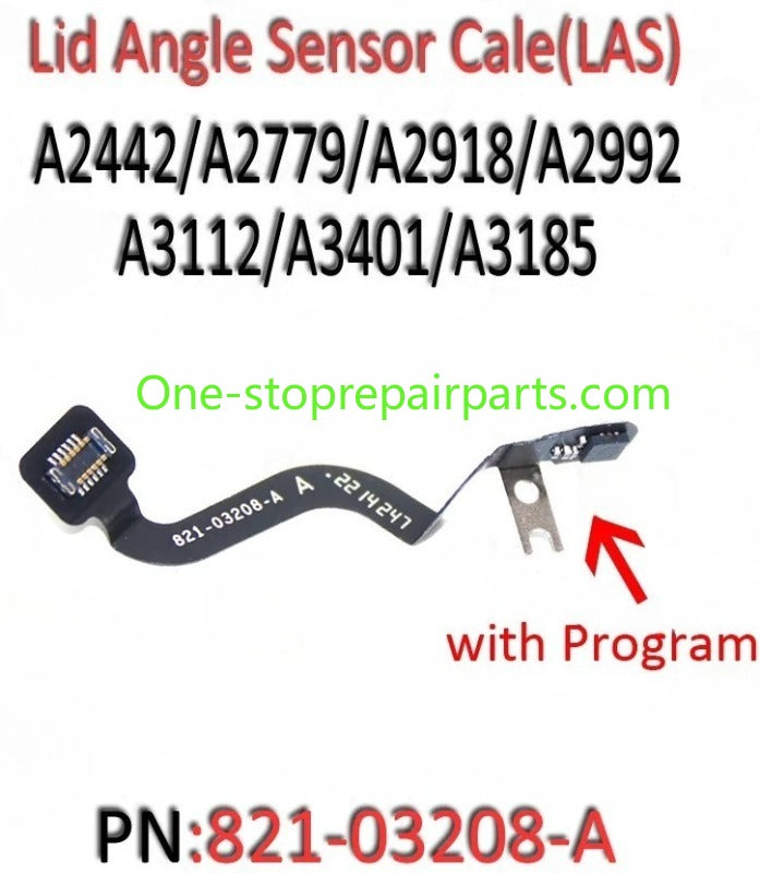 2026 New LCD Sleep Sensor Cable LAS Angle A3112 A3401 A3185 A3403 A3186 A2442 A2485 A2681 A2941 for MacBook Pro Air M1M2 M3 M4 Macbook repair parts