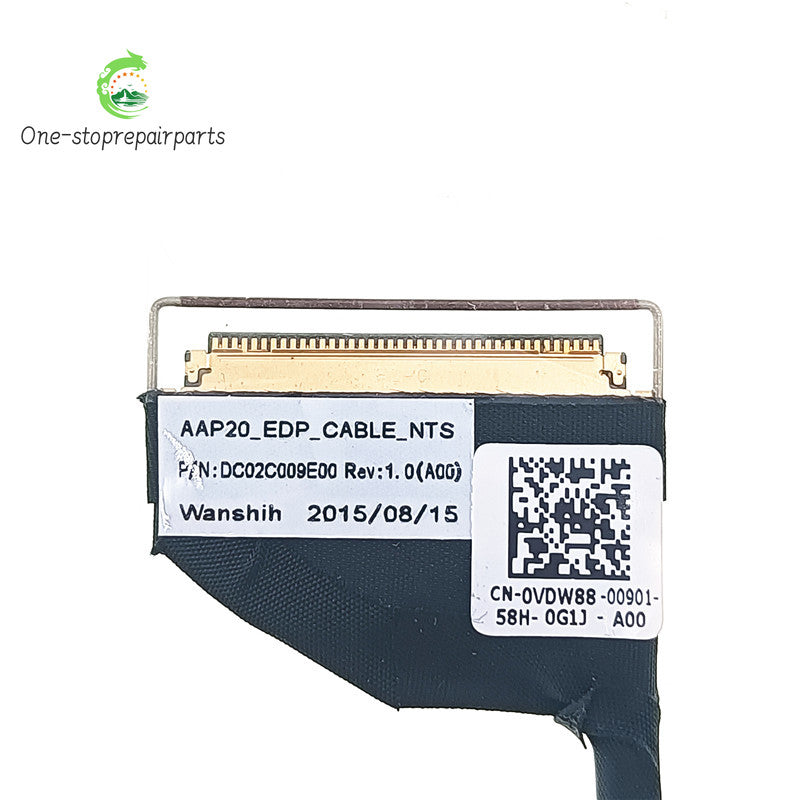 New Original Laptop LCD EDP FHD Cable For Dell ALIENWARE 17 R2 R3 NO TOUCH 0VDW88 VDW88 DC02C009E00 Dell laptop repair parts
