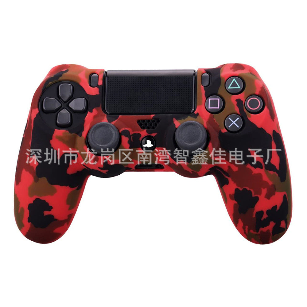 PS4 handle protective cover water transfer process PS4 handle silicone cover camouflage silicone cover PS4 handle cover