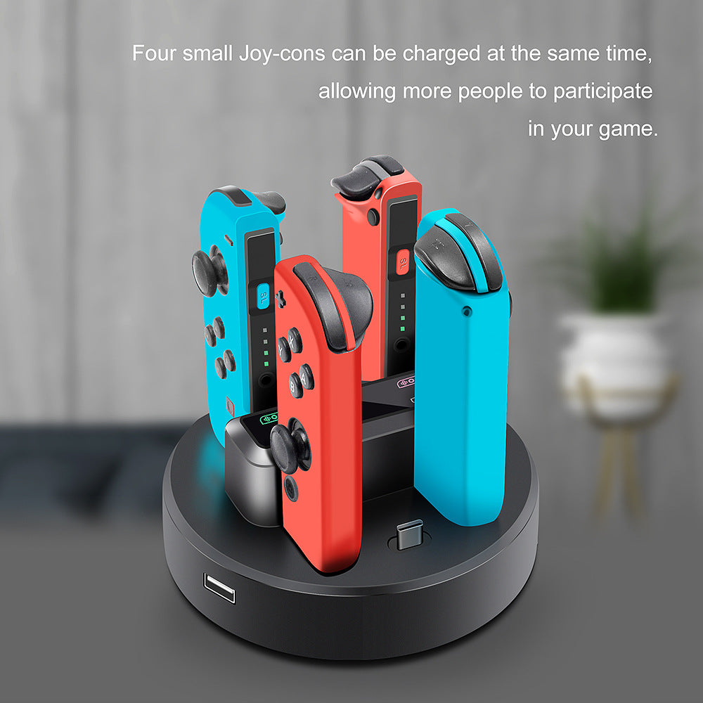 It is suitable for Nintendo Switch Joy-Con quad charging Switch Pro dock charger Switch console charger