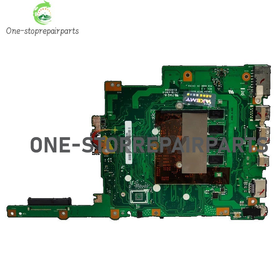 E402NA Laptop Motherboard For ASUS EeeBook R417N E402N E402NA 60NB0C50-MB3320 Mainboard With Celeron CPU 100% Tests OK Fast Shipping ASUS laptop repair parts