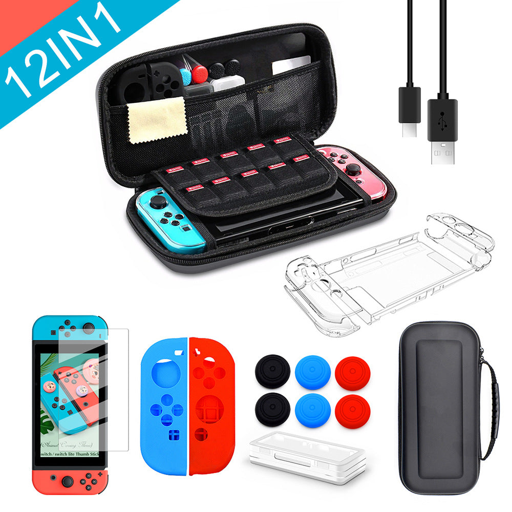 Nintendo switch peripheral accessories spree bag switch storage bag, host bracket, card box, crystal case