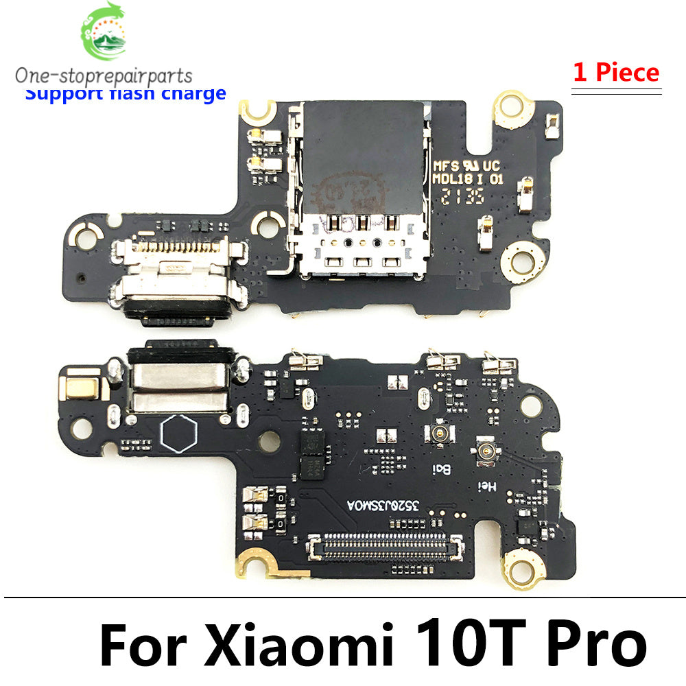 Dock Connector USB Charger Charging Port Flex Cable Board For Xiaomi Mi 10T 9T 10 11T Pro Mi10T 12T Pro Mi 11 A1 A2 Lite 8 9 SE Xiaomi  Xiao mi phone repair parts