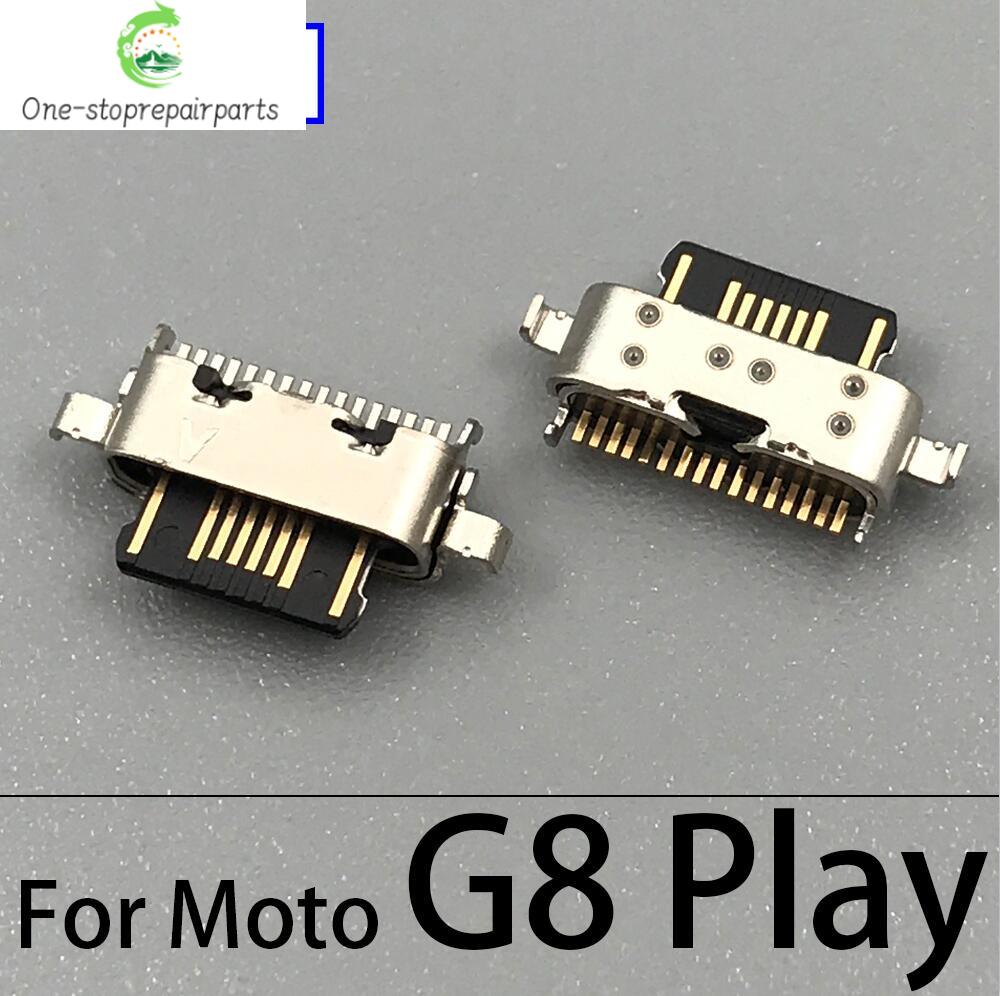10Pcs USB Charging Port Connector Charge Jack Socket Plug Dock For Motorola Moto G9 G5 G5S G6 G7 Plus G8 Power Play Plus Lite Motorola phone repair parts