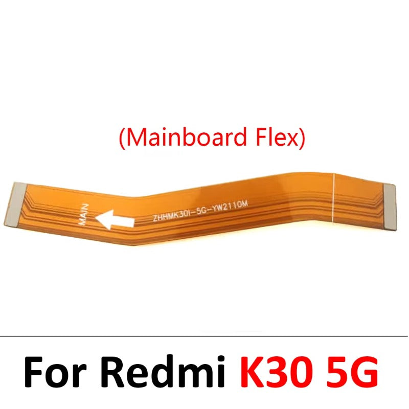 10Pcs/Lot, New For Xiaomi Redmi K20 K30 Pro K40 K50 Gaming 4G 5G Main Board Motherboard Connector Board Flex Cable  Xiaomi  Xiao mi phone repair parts
