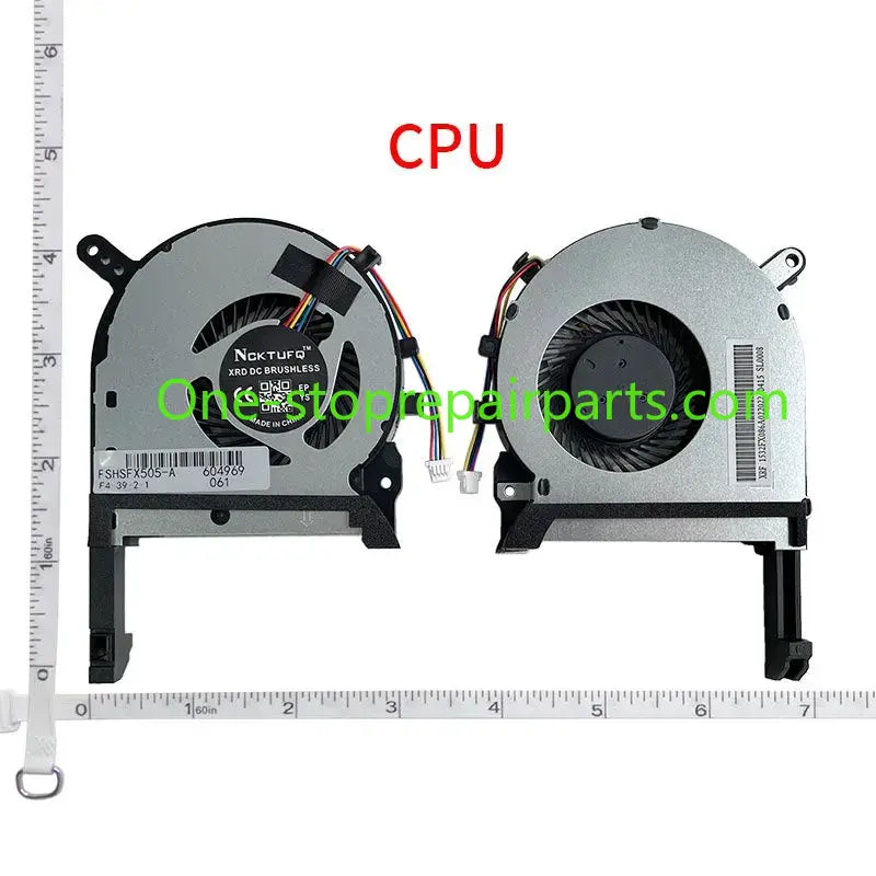 NEW GPU CPU Cooling Fans For ASUS FX95D FX505DD FX86 FX95G FX506 FA706  FX505GD FX505GE FX505GT  FX705G FX505D FA506 FA506IV ASUS laptop repair parts