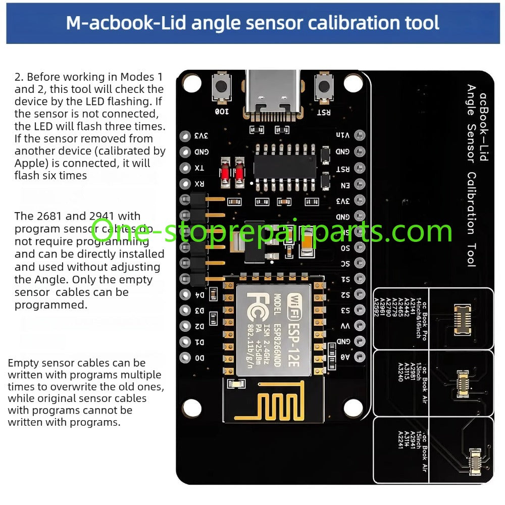 For Macbook LAS Lid Angle Sensor Calibration Tool A2681/2485/2141/2442/2465/2779/2780/2961/2592/2981/3115/3240 sleeping Sensor