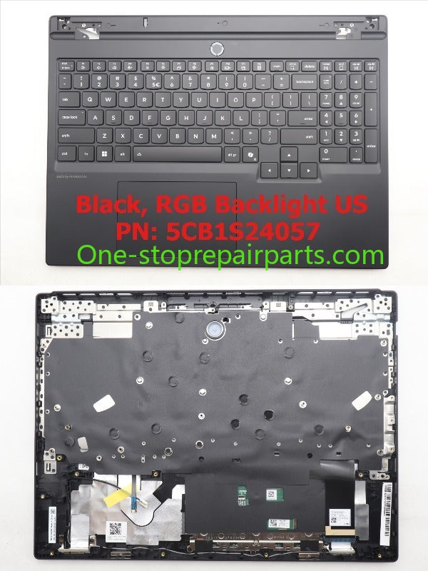 Cover case for Lenovo Y7000 R7000 Legion 5 15 15IAX10 15AKP10 15IRX10 15AHP10 2025 OLED 165 180Hz housing palmrest bottom hinge