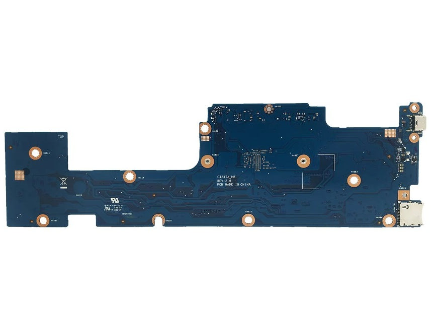 C434TA M3-8100Y CPU 4GB RAM 64G SSD Mainboard For ASUS Chromebook Flip C434TA C434 C434T 60NX0230-MB1020 Laptop Motherboard 100% Tested OK ASUS laptop repair parts