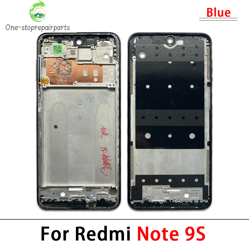 New For Xiaomi Redmi Note 7 8 9s Pro Front Housing LCD Frame Screen Bezel Holder Replacement Parts Xiaomi  Xiao mi phone repair parts