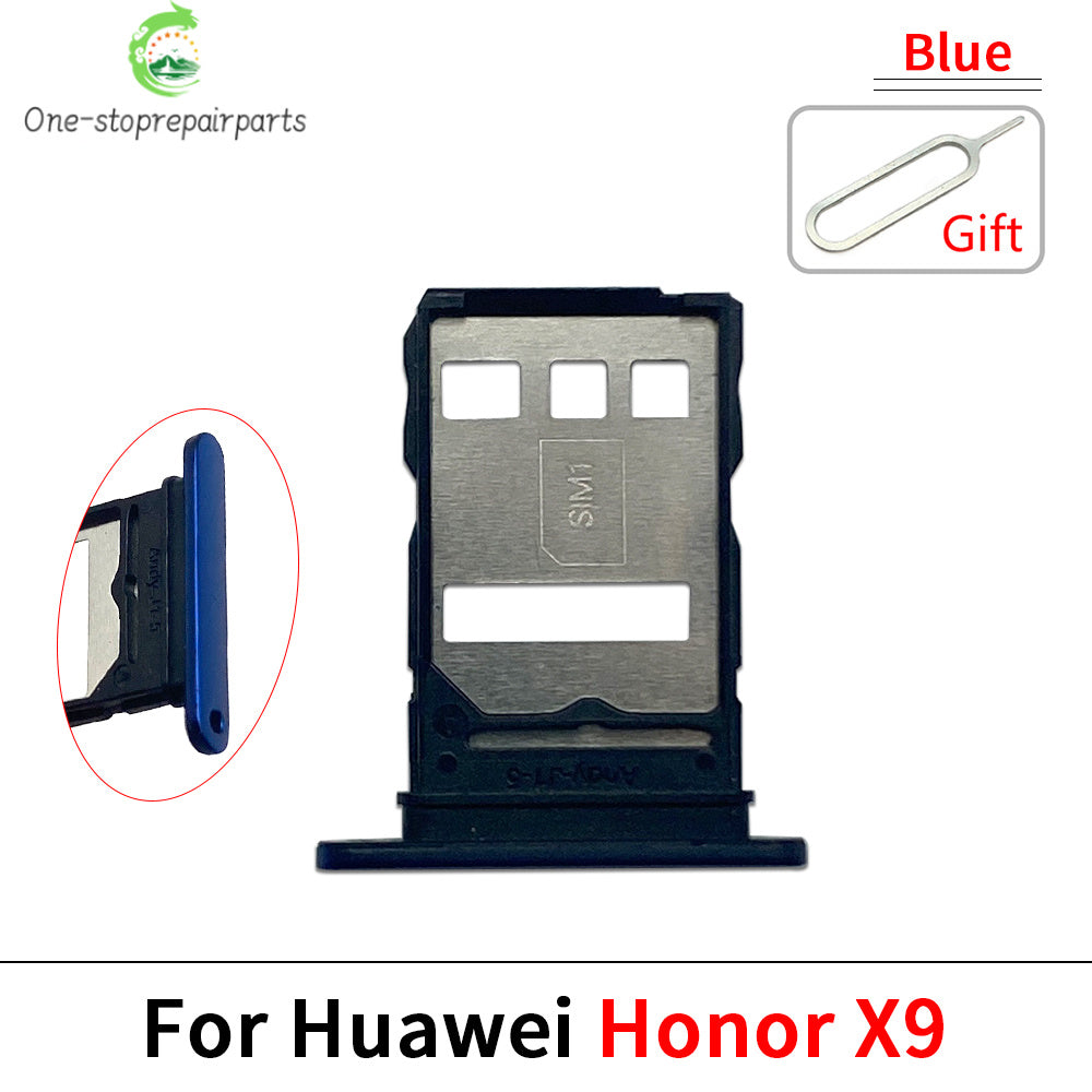 10Pcs/Lot, New SIM Card Tray Slot Holder Adapter Accessories For Huawei Honor X9 X9A X9B 4G 5G Repair Parts Huawei phone repair parts