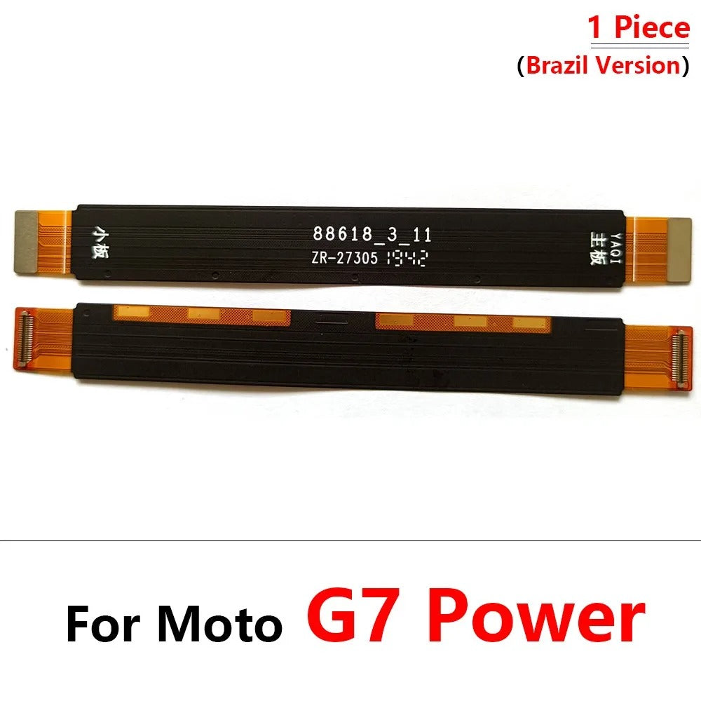 28Pcs，Main Board Mainboard Connector Flex Cable For Motorola Moto G7 G8 G9 Plus Play Power One Hyper Macro Fusion Vision Motorola phone repair parts