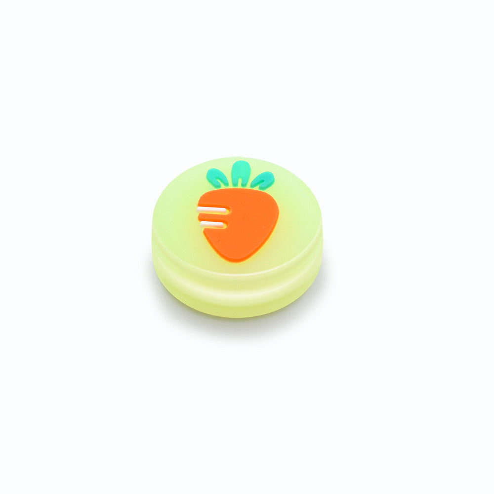 Suitable for Nintendo switch handle rocker button cap switch handle rocker silicone cap luminous cap
