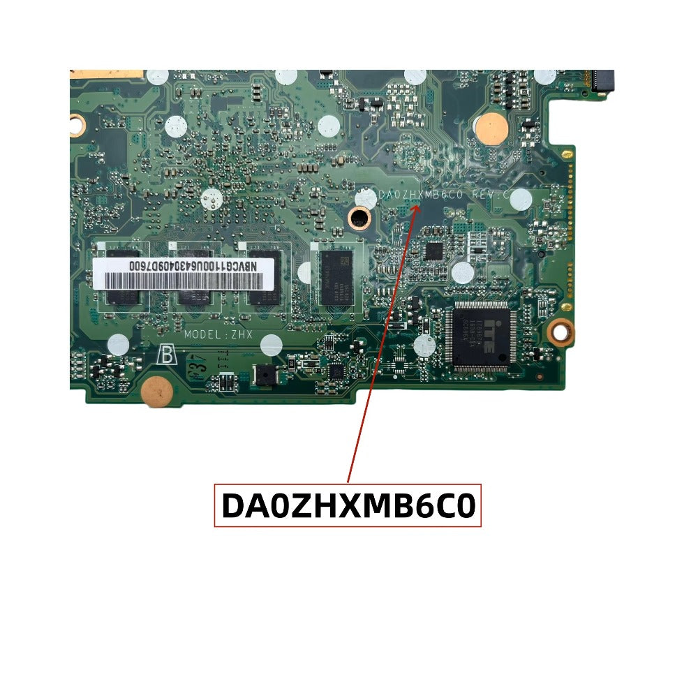 For Acer Travelmate TMB117-M B117-M Laptop Motherboard DA0ZHXMB6C0 ZHX With N3060 N3710 CPU 4GB-RAM NBVCG1100D NBVCG1100U Acer laptop repair parts