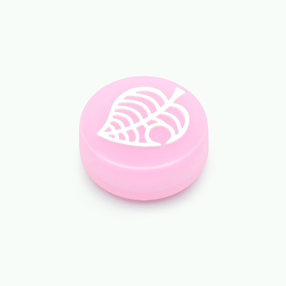 Suitable for Nintendo switch handle rocker button cap switch handle rocker silicone cap luminous cap