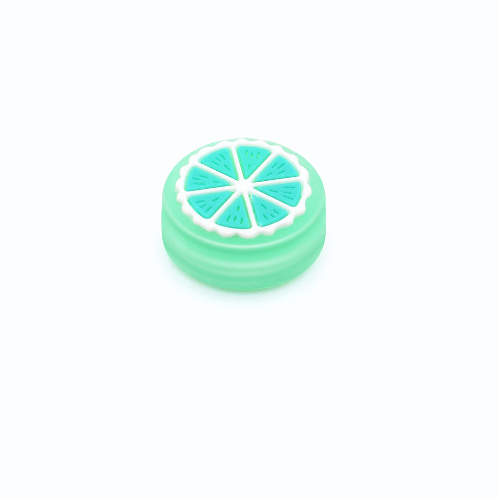 Suitable for Nintendo switch handle rocker button cap switch handle rocker silicone cap luminous cap