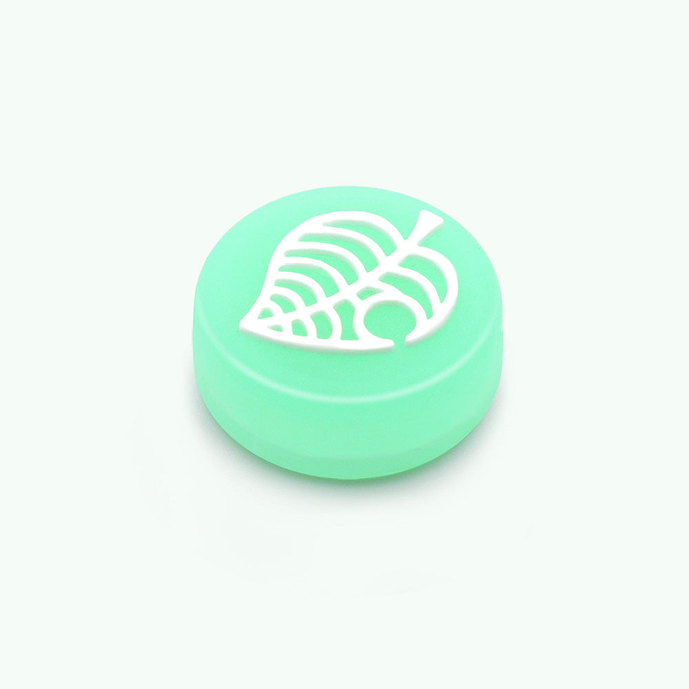 Suitable for Nintendo switch handle rocker button cap switch handle rocker silicone cap luminous cap