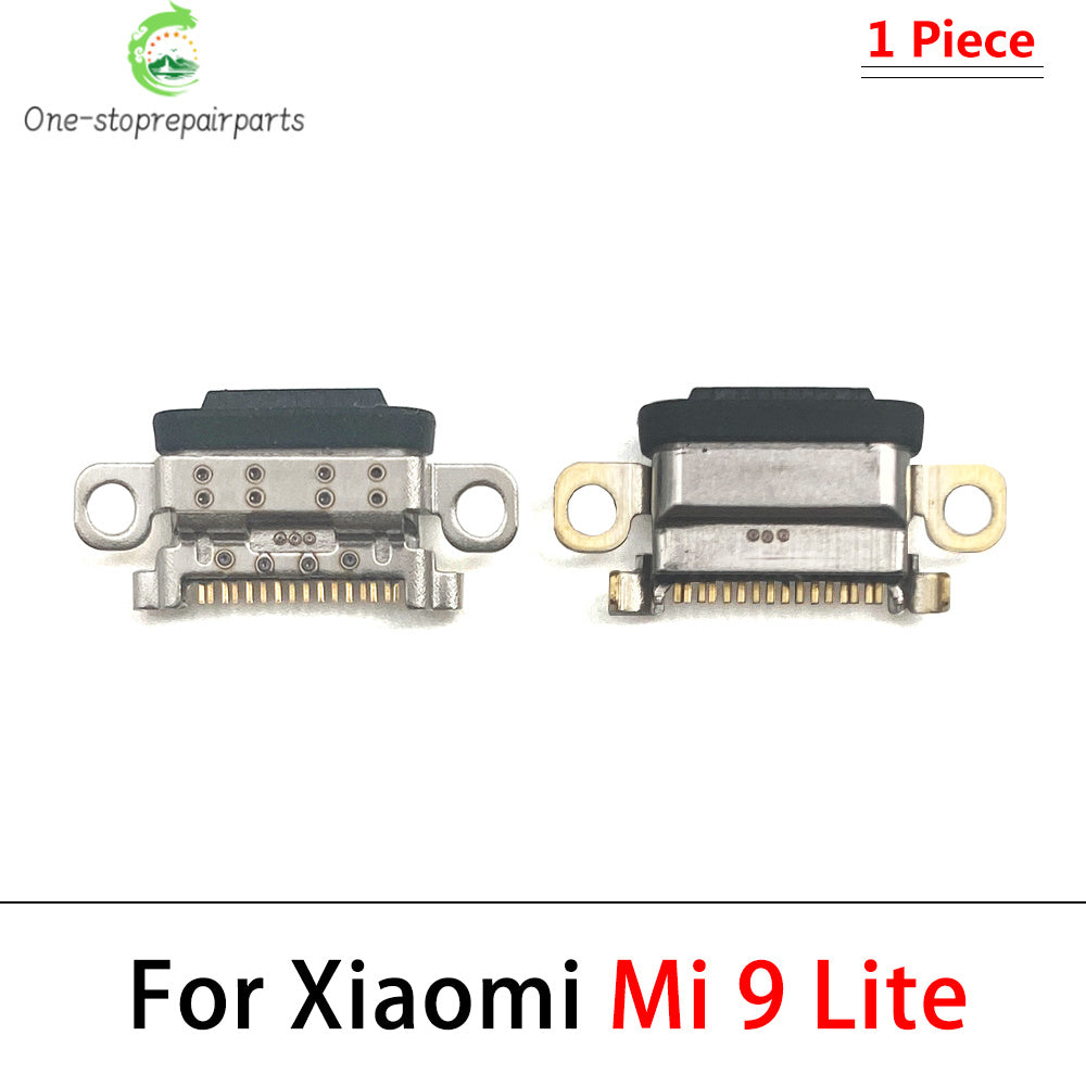 10Pcs, New For Xiaomi Mi 8 9 Se 9T 10 10T 11 11T 12 Lite Pro Mi A1 A2 A3 Micro USB Connector Charger Charging Port Jack Plug Xiaomi  Xiao mi phone repair parts