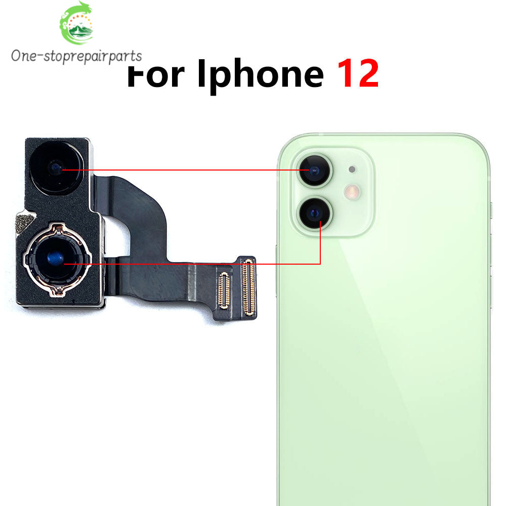 New For iPhone 11 12 13 14 15 Pro 11Pro 12Pro 13Pro 14Pro 15Pro Max Mini Plus Rear Big Back Camera Flex Cable Main Camera Module iPhone phone repair parts