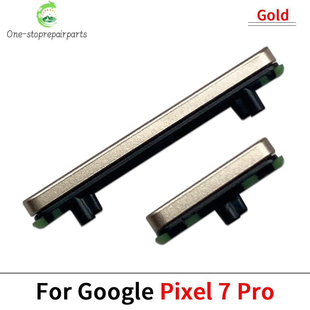 10Pcs/Lot, Volume Power Button Side Key For Google Pixel 6 / Pixel 6 Pro / Pixel 6A / Pixel 7 / Pixel 7 Pro / Pixel 7A Google Pixel phone repair parts