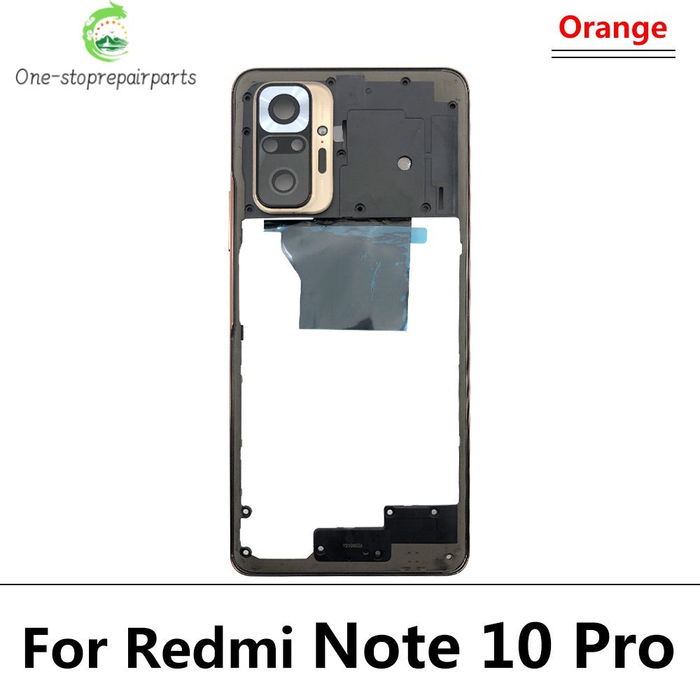 For Xiaomi Redmi Note 10 / Note 10s / Note 10 Pro Middle Frame Holder Housing Replacement Repair Parts Xiaomi  Xiao mi phone repair parts