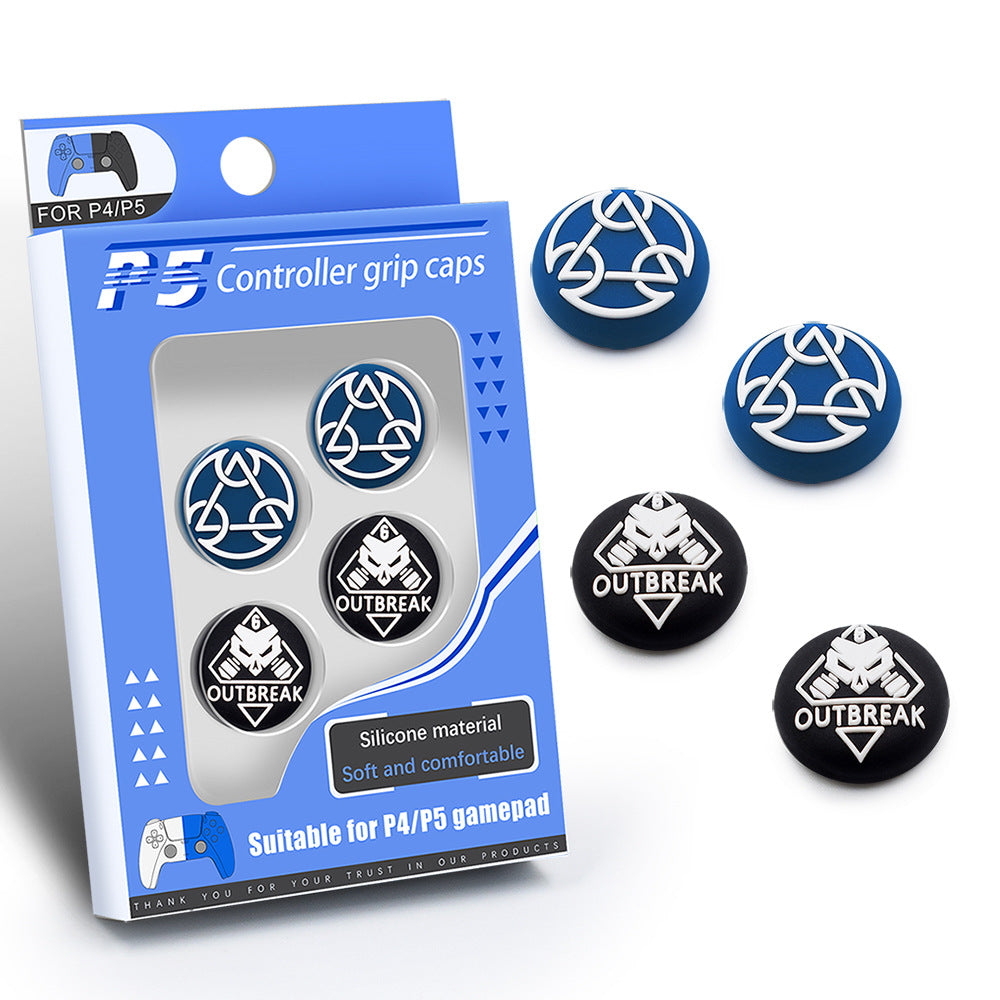 PS5 joystick cap PS4 gamepad button cap for XBOXONE handle silicone cap joystick case