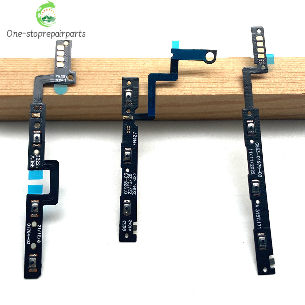 New Power on off Volume Key Button Flex Cable For Google Pixel 5 5A 6 6A 7 7A 8 9 Pro XL Google Pixel phone repair parts