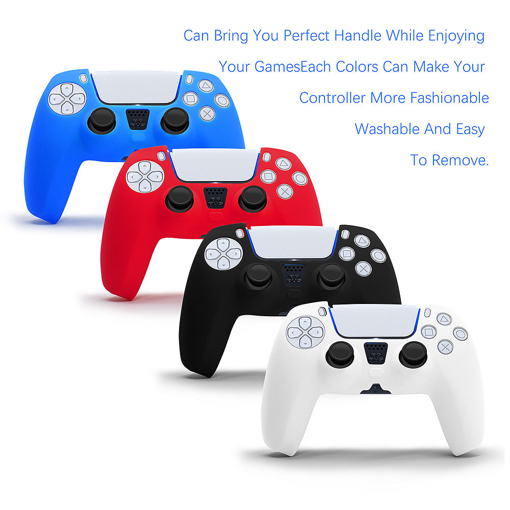 PS5 handle silicone cover PS5 gamepad protective cover, protective case, spray oil PS5 silicone cover