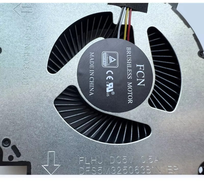 New Original Laptop CPU GPU Cooling Fan For GIGABYTE AORUS 5 KB  Medion erazer P15805 FLHF FLHJ 6-31-NH503-201 6-31-NH5D2-100 Gigabyte laptop repair parts