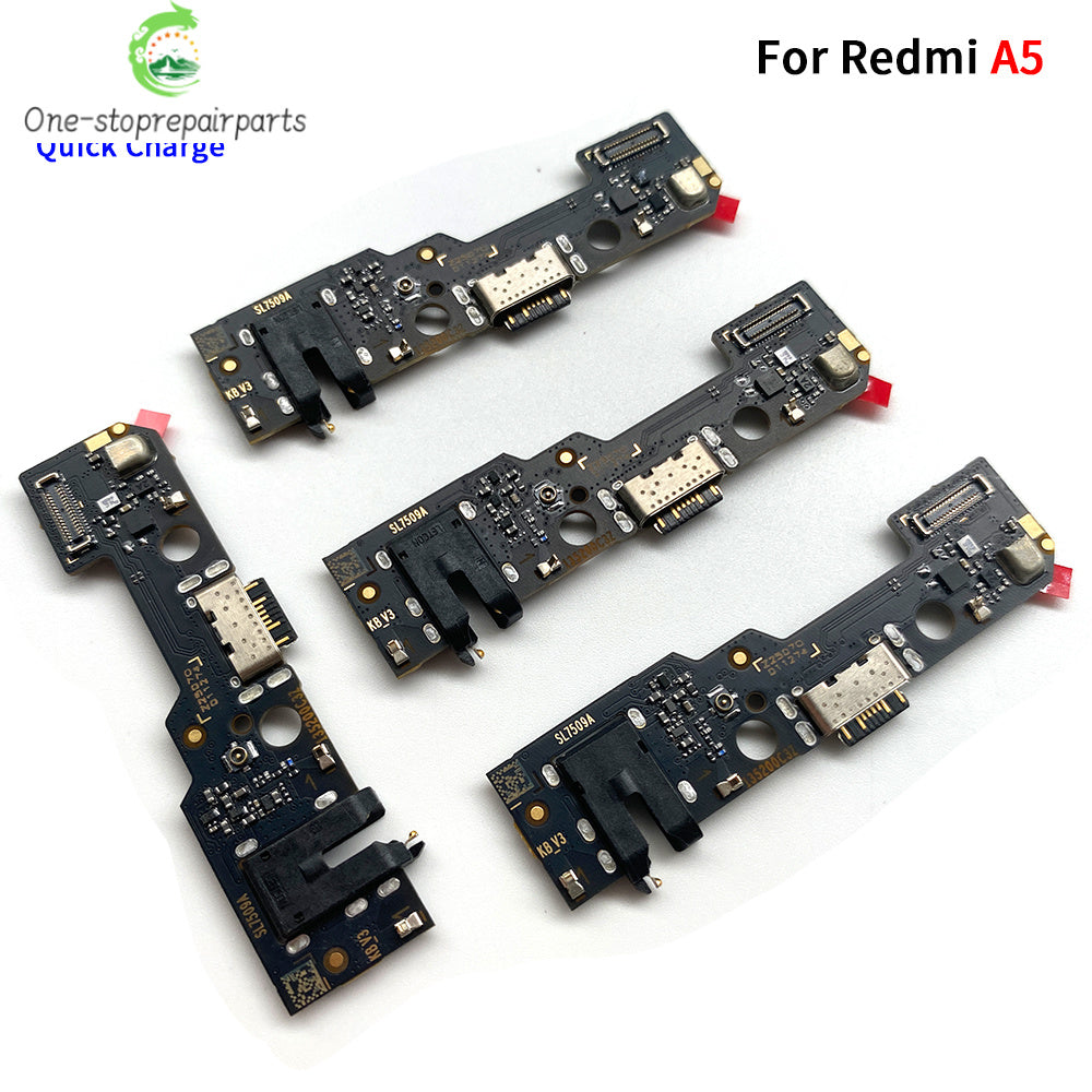 New USB Charging Port Dock Charger Plug Connector Board Flex Cable For Xiaomi Redmi A5 Replacement Parts Xiaomi  Xiao mi phone repair parts