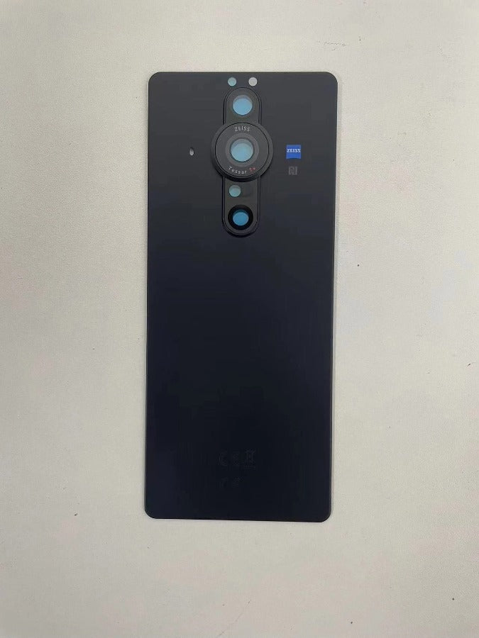 Original 6.5" For Sony Xperia Pro-I XQ-BE72/BE62/BE52 Back Battery Cover Glass Housing Rear Door Case Parts Replacement With Camera Lens Sony phone repair parts