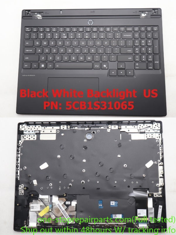 Cover case for Lenovo Y7000 R7000 Legion 5 15 15IAX10 15AKP10 15IRX10 15AHP10 2025 OLED 165 180Hz housing palmrest bottom hinge