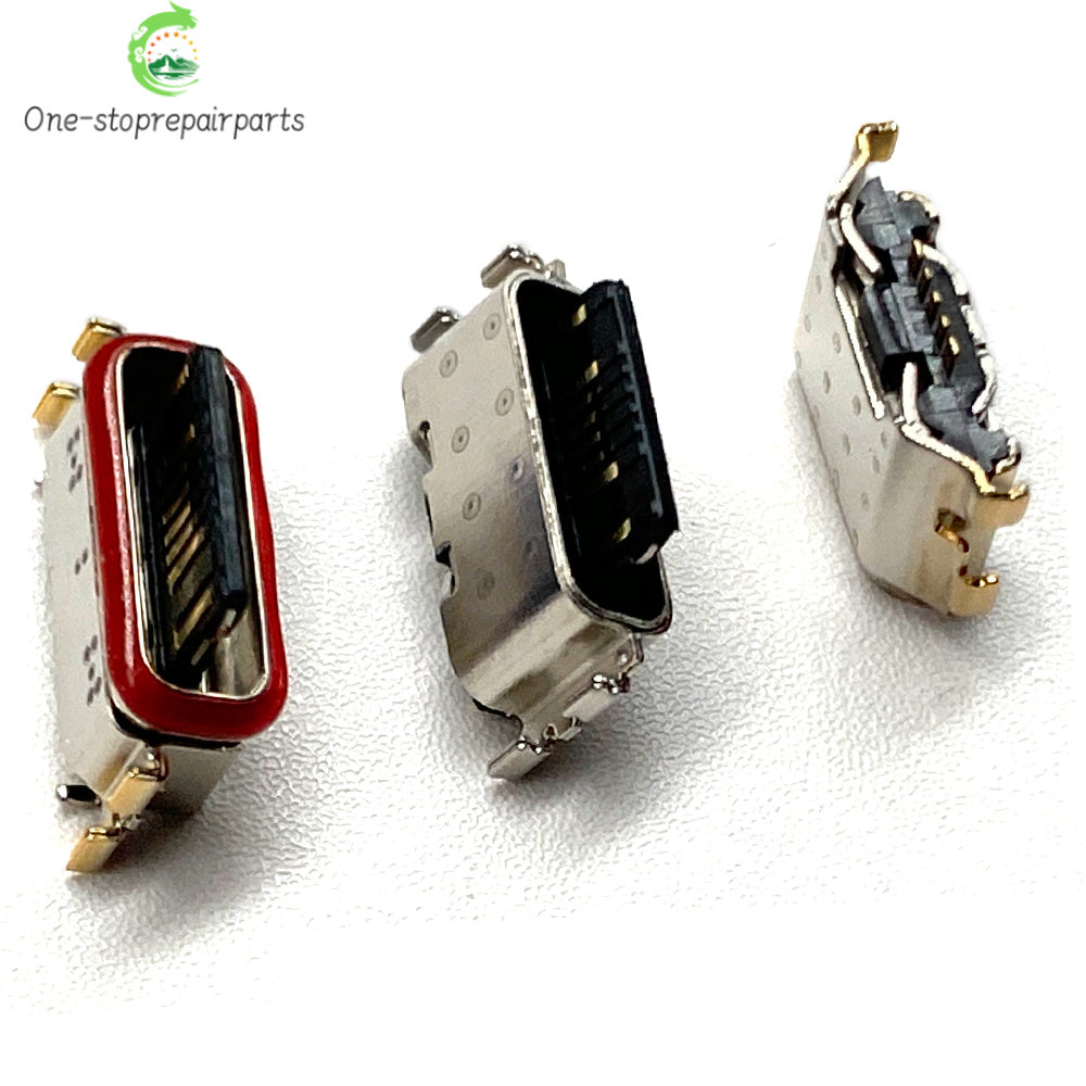 10Pcs, Mini USB jack socket connector charger Charging Port For Xiaomi Redmi 8 8A 9 9A 9C 9T 10 10A 10C 12 12C 13 13C 14C 4G 5G  Xiaomi  Xiao mi phone repair parts