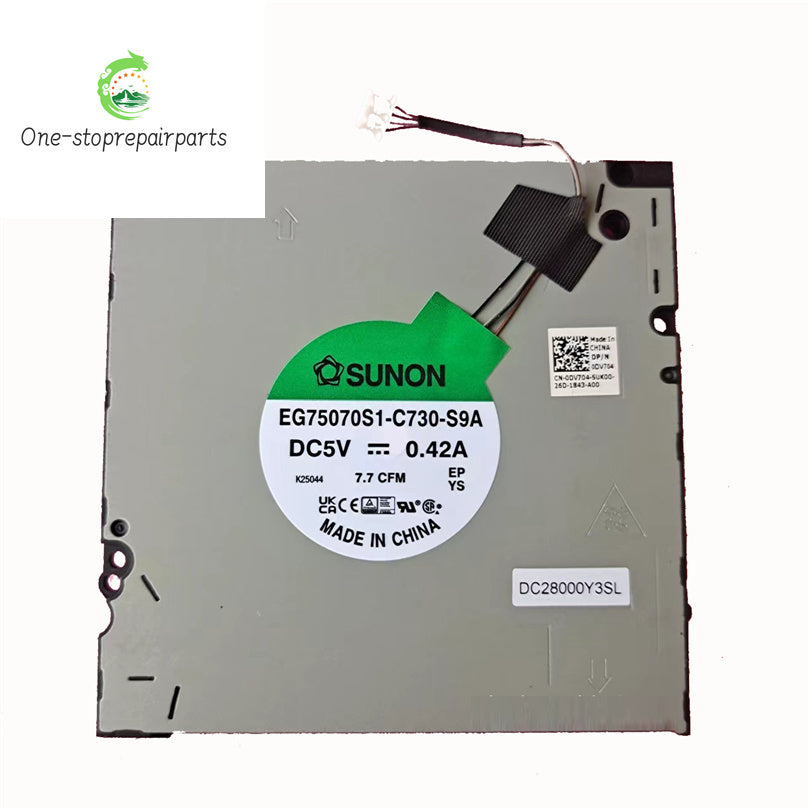 New Original CPU Cooling Fan With Heatsink FOR DELL Precision 7670 M7670 A5500 0DV704 0VHVHJ Dell laptop repair parts