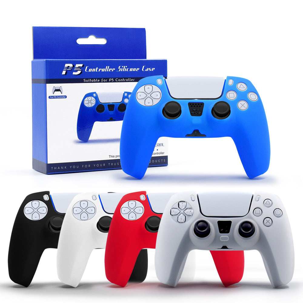 PS5 handle silicone cover PS5 gamepad protective cover, protective case, spray oil PS5 silicone cover