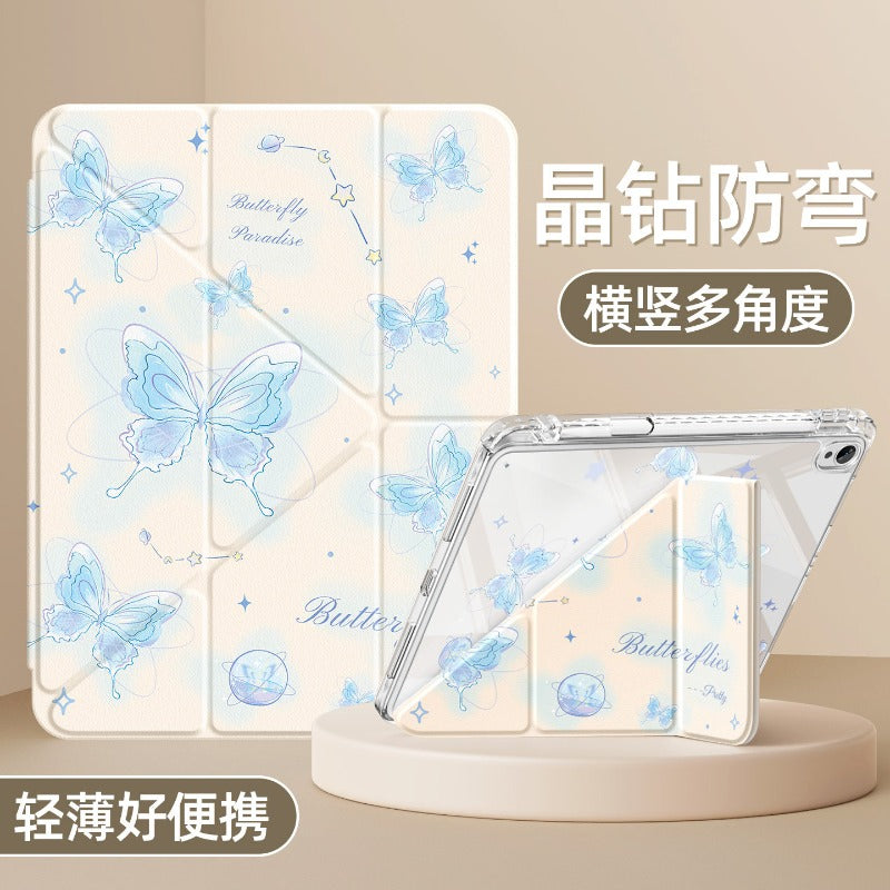 For Huawei matepad11.5 protective case 2026 new pro12.2 tablet case 115s with pen slot air12 all-inclusive For glory x10/9 anti-drop se10.4 star butterfly dance 2023 Tablet Accessories