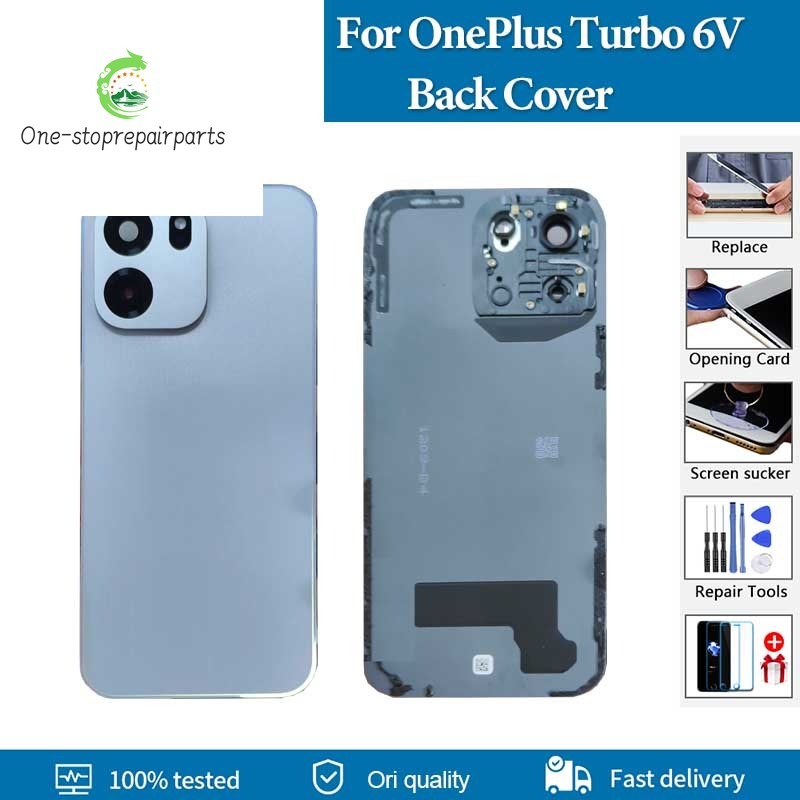 Back Battery Cover For OnePlus Turbo 6V Back Cover Housing Door Rear Case For 1+ Turbo 6V PLY110 Back Cover Replacement Parts OnePlus phone repair parts