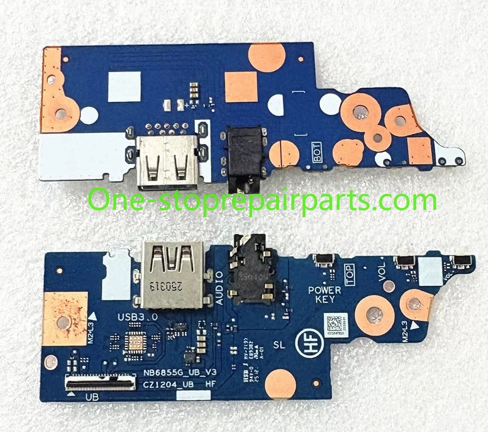 USB I/O board for ASUS Chromebook CR11 CR1104FTA BR1204 CZ1204 90NX08W0-R10010 90NX08U0-R10030 NB6855G NB6855A NB6855E Audo control daughter board