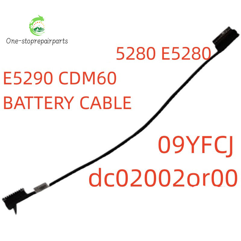 NEW ORIGINAL LAPTOP Battery Cable For Dell Latitude 5280 5290 E5280 E5290 09YFCJ CN-09YFCJ DC02002OR00 Dell laptop repair parts
