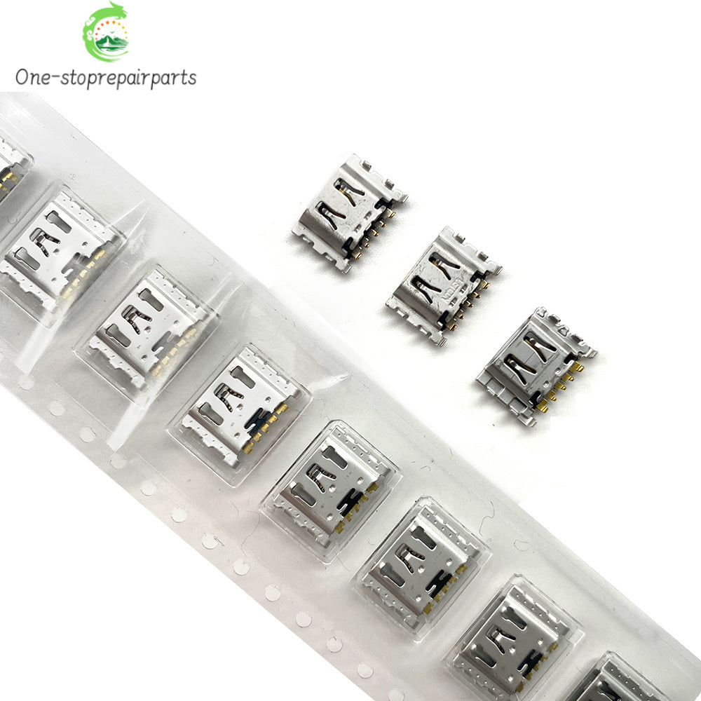 100Pcs, USB Connector Charging Charge Connector Port For OPPO A33 A36 A56 A12 A15 A31 A16 A32 A52 A72 A92 A35 A57 A71 A73 A77 OPPO phone repair parts