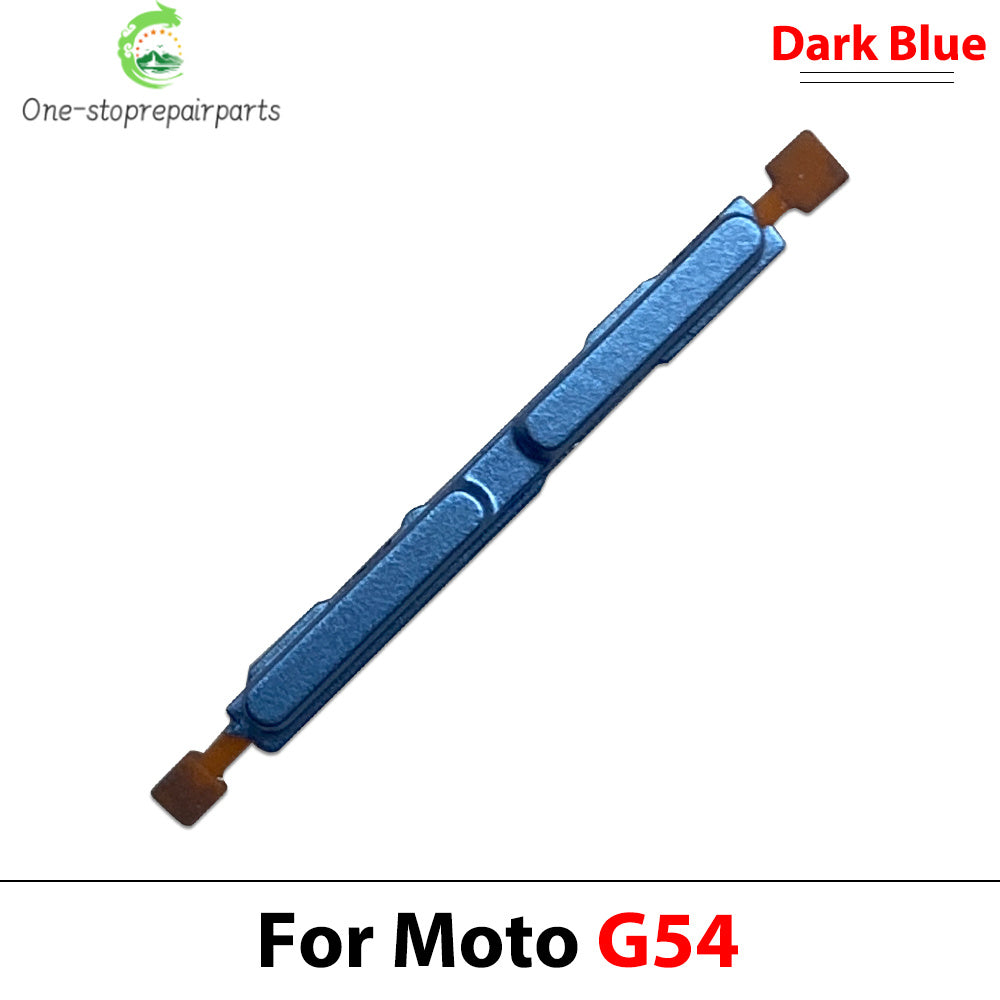Side Key Power and Volume Button Key For Motorola Moto G04 G14 G24 G34 G54 G84 Replacement Parts Motorola phone repair parts