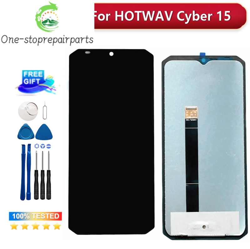 New Original HOTWAV Cyber 15  Lcd Display+Touch Screen Repair Accessories For hotwav 15 Smart Phone 6.6 inches Other brand Phone repair parts