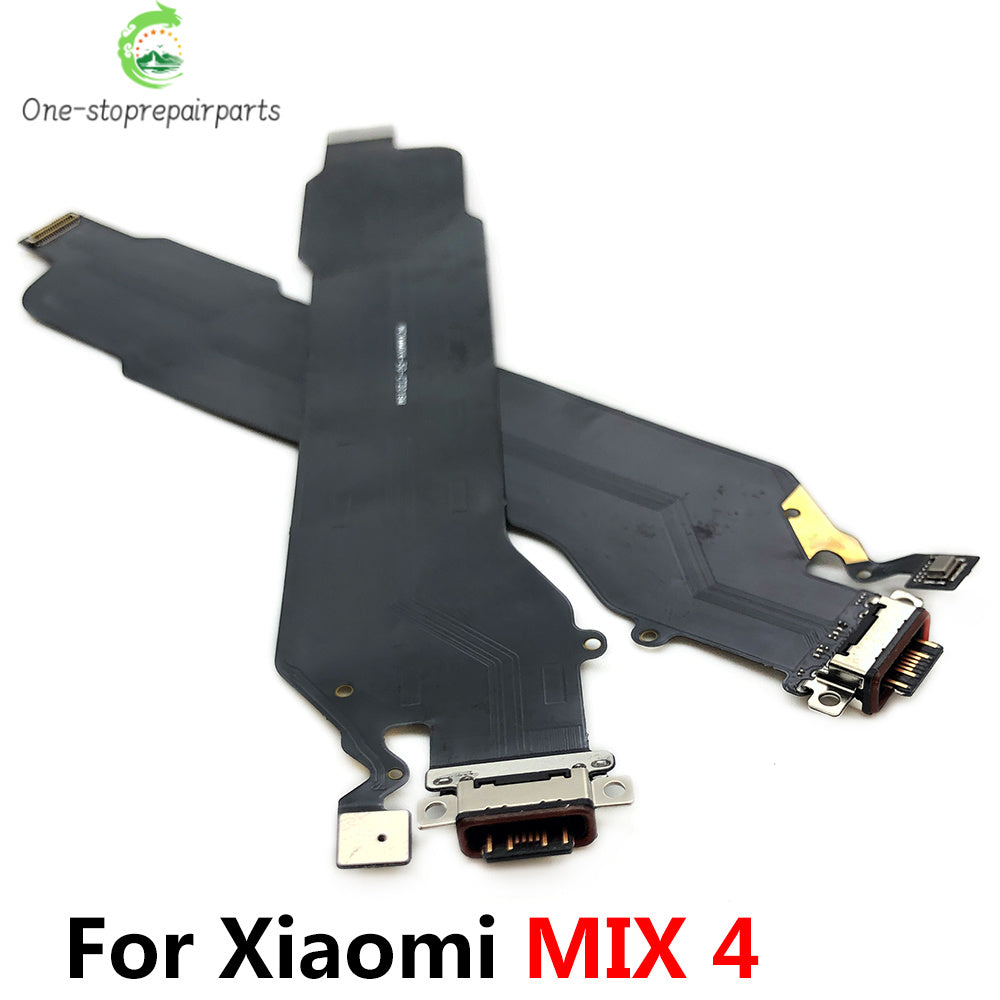 New USB Charging Port Board Flex Cable Connector Parts For Xiaomi Mi Mix 4 Mix4 5G Microphone Module  Xiaomi  Xiao mi phone repair parts
