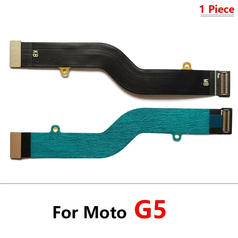 28Pcs，Main Board Mainboard Connector Flex Cable For Motorola Moto G7 G8 G9 Plus Play Power One Hyper Macro Fusion Vision Motorola phone repair parts