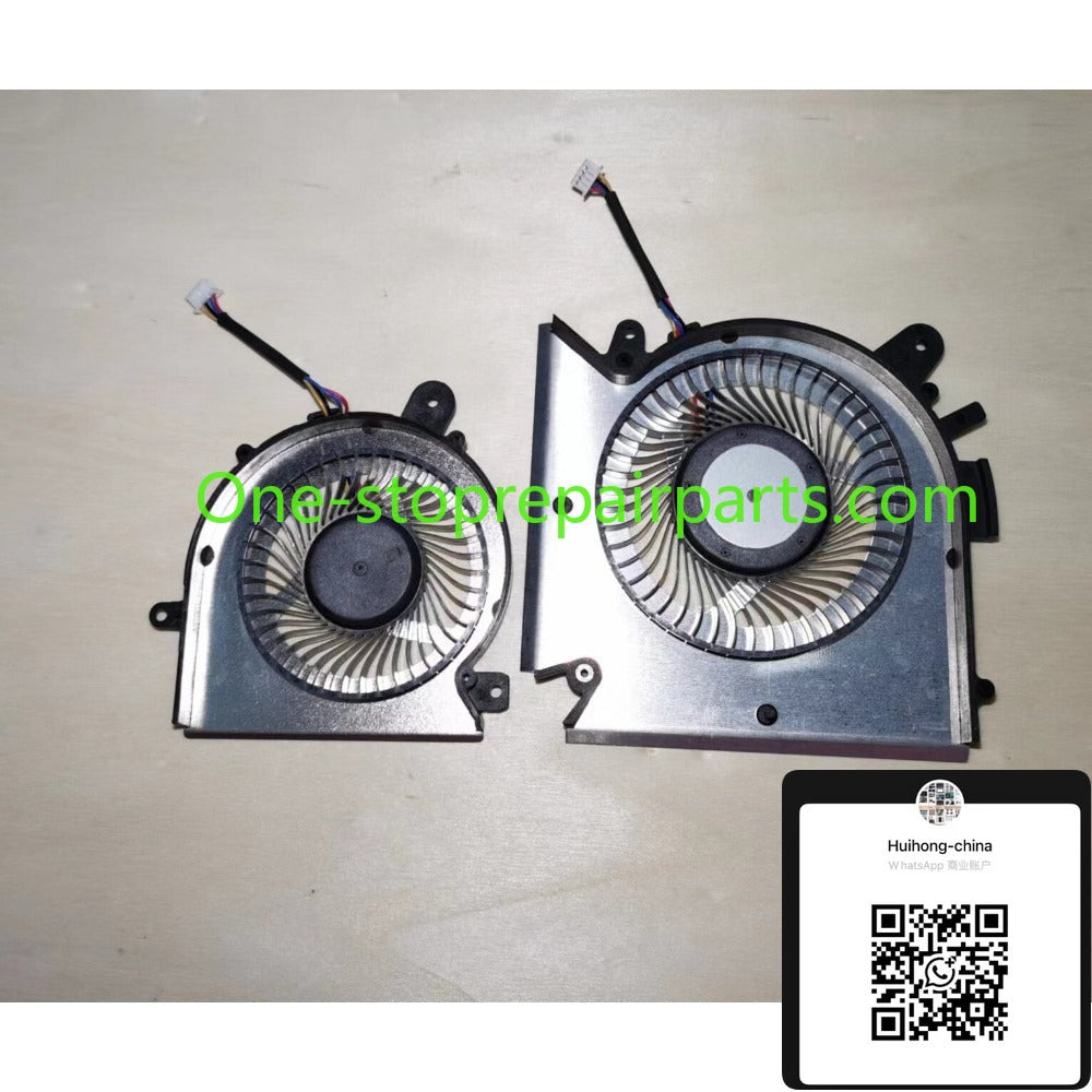 GPU CPU Cooler Cooling Fan For MSI GF63 GF65 MS-16R1 -16R2 PABD08008SH N459 5V 1A PAAD06015SL N433 5V 0.55A fans