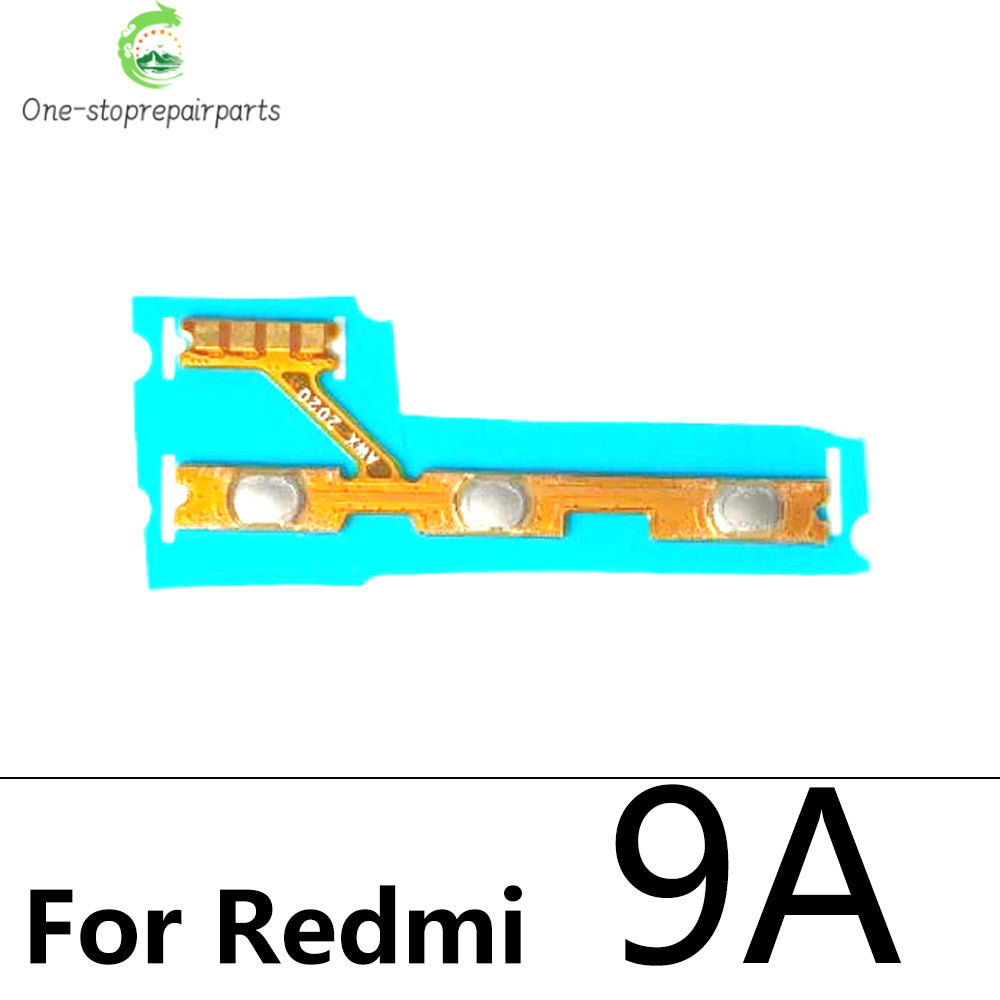 New For Xiaomi Redmi 9 10 9A 8 8A 10A 10C 12C 9C 9T 12 13 13C 14C 15 15C Power Volume Button Key Flex Cable Repair Parts  Xiaomi  Xiao mi phone repair parts