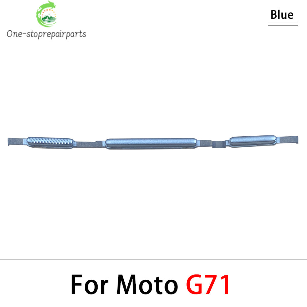10Pcs/Lot, New For Motorola For Moto G10 G20 G30 G60 G60s G31 G71 G51 5G Power Volume Side Button Key Replacement Parts Motorola phone repair parts